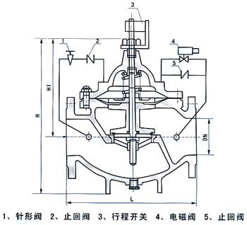 700X水泵控制阀结构示意图